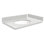 25 comptoir de meuble-lavabo simple avec 1 trou de robinet