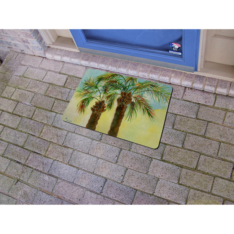 Alaina Non-Slip Doormat, Rectangle 1'6" x 2'2"