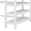Lit mezzanine avec tablettes de rangement et bureau sous le lit-1374452321-1374452322