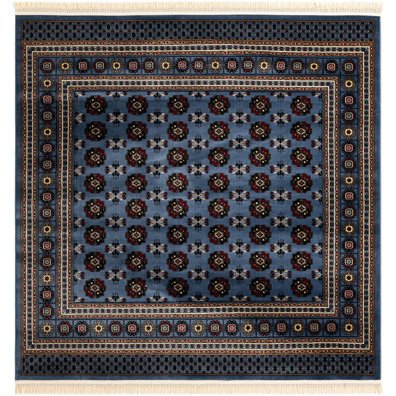 Tapis traditionnel Hinshaw, Carré 7 pi 10 po