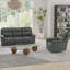 Fauteuil inclinable manuel oscillant en saphir-1682146623