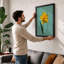 Single Daffodil Botanical - Framed Print-231858165-231858166