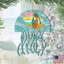 Ornement en forme de jellyfish paysages