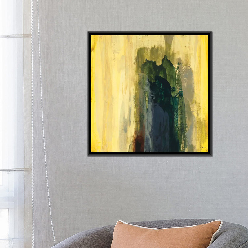 « pair flow ii » par randy hibberd,, reproduction d’impression sur toile tendue, H 18 po x l 18 po x P 1,5 po, Pas de tapis