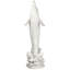 Statue de dauphin tropical sautant