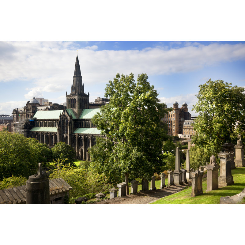 Glasgow Cathedral by Zozzzzo - Wrapped Canvas Print, 30cm H x 46cm W x 3.8cm D