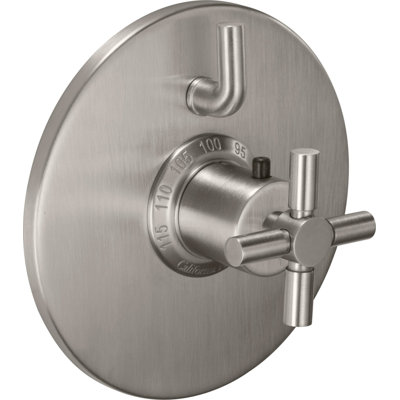 Descanso StyleTherm® 1/2" Trim Only with Single Volume Control - Smooth Handle