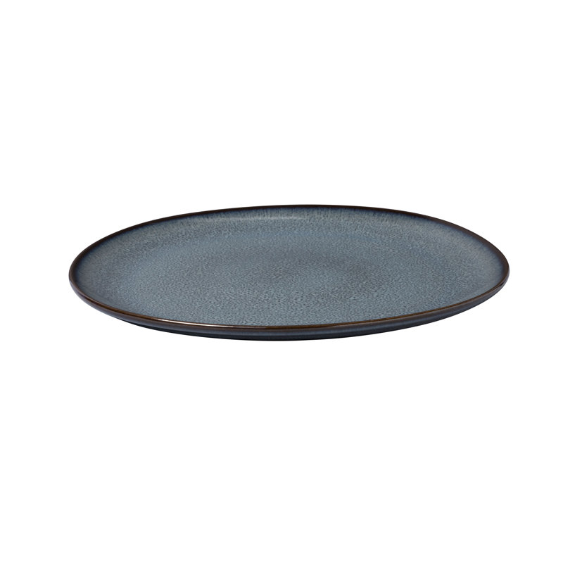 comme. par Villeroy & Boch - Assiette de service Lave Gris