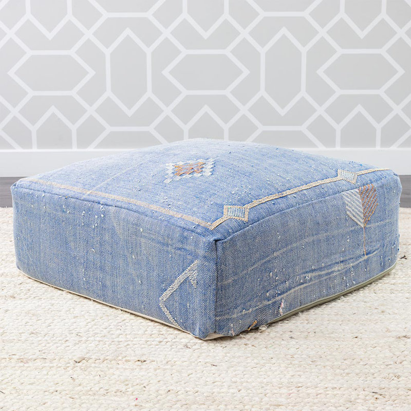 Repose-pieds pouf