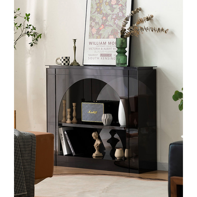 Armoire d'appoint Minimalist Light, Noir