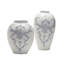 Set Of 2 Blue And White Vase