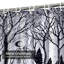 Rideau de douche avec 12 crochets Forest Lights-2054377195