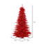 Lighted Artificial Fir Christmas Tree-1766794264