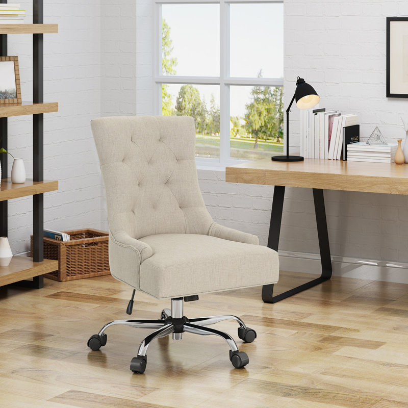 Anja Polyester Blend Task Chair, Wheat