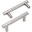 Paquet de 15 poignées d'armoire et poignées de tiroir, centre de trou, quincaillerie d'armoire de cuisine durable pour armoires, tiroirs, commodes et portes-115641365-115641366