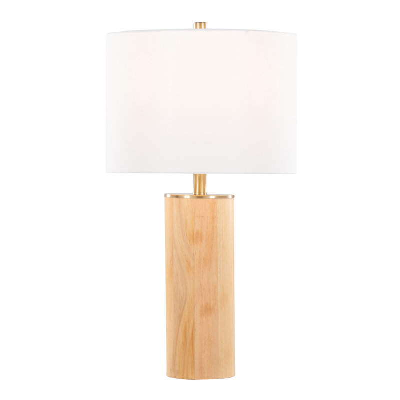 Contemporary Wood Table Lamp