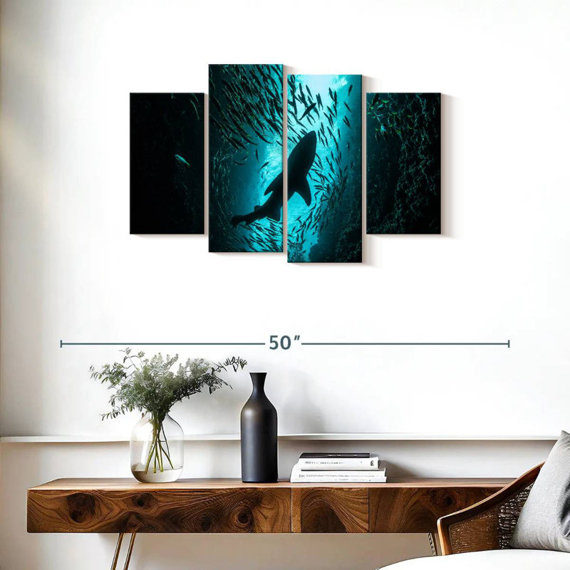 Brampt Shark Depth, 22" H x 36" W