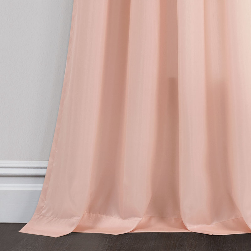 Panneau de rideau simple semi-transparent Lush Decor Night Sky