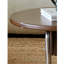 Table basse ovale