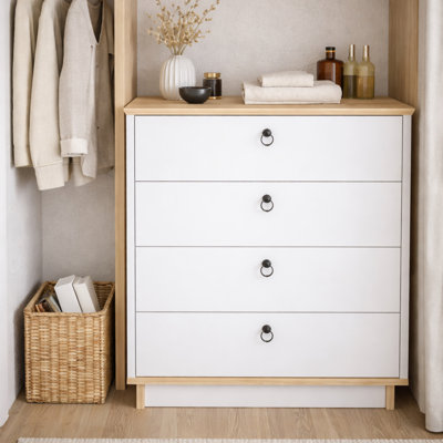 Yanaliz 4 Drawer 32" W Lingerie Chest by Ebern Designs