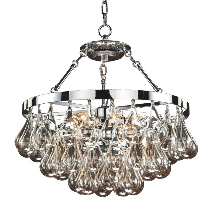 Lustre géométrique 6 lumières unique Hembree