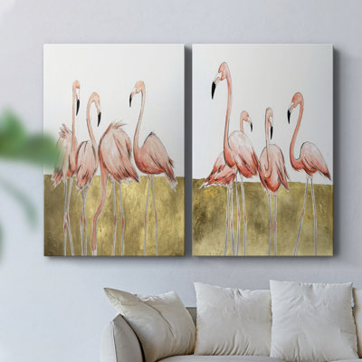 Toile tendue Flamingo I-Premium Gallery - prêt à être accroché
