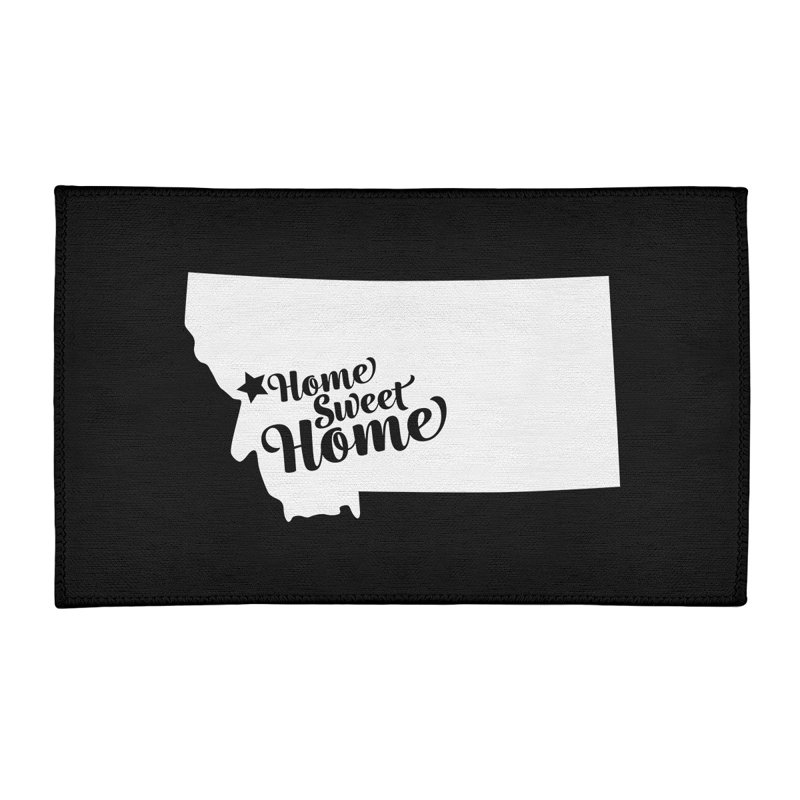 Tapis en poly-chenille missoula à la maison, Rectangle 5 pi x 7 pi