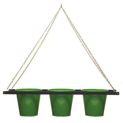 Pot à fleurs suspendu en métal Kinder