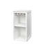WHITE Colour Modular Wine Bar Cabinet With Storage Shelves With Hutch For Dining Room