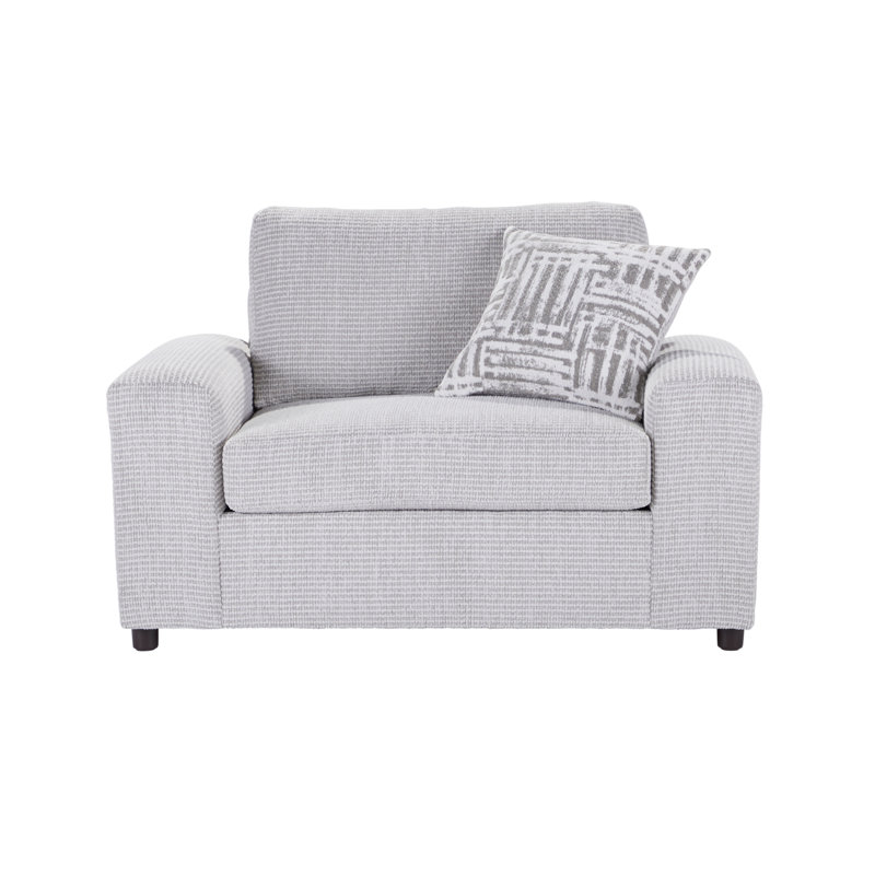 Fauteuil Cudford Cudford, Mélange de polyester beige