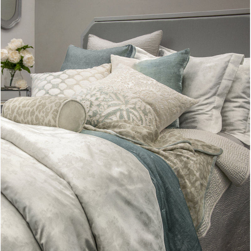 Double Tuxedo Pillow Cover & Insert, Square 22", Dusk
