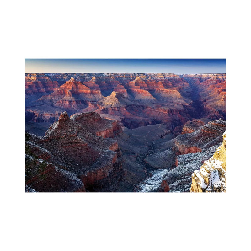 Grand Canyon South Rim I 1 Piece Wall Art on Canvas, 20.32 cm H x 30.48 cm W, Canvas