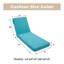 Coussin de chaise longue imperméable, résistant aux intempéries, remplacement de mobilier de patio, 72 x 21 x 3, ensemble de 2-512398379-513553995-526143352