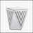 Gorgeous Silver Mirror Table with Crystal Inlay, Versatile and Stylish for Any Room