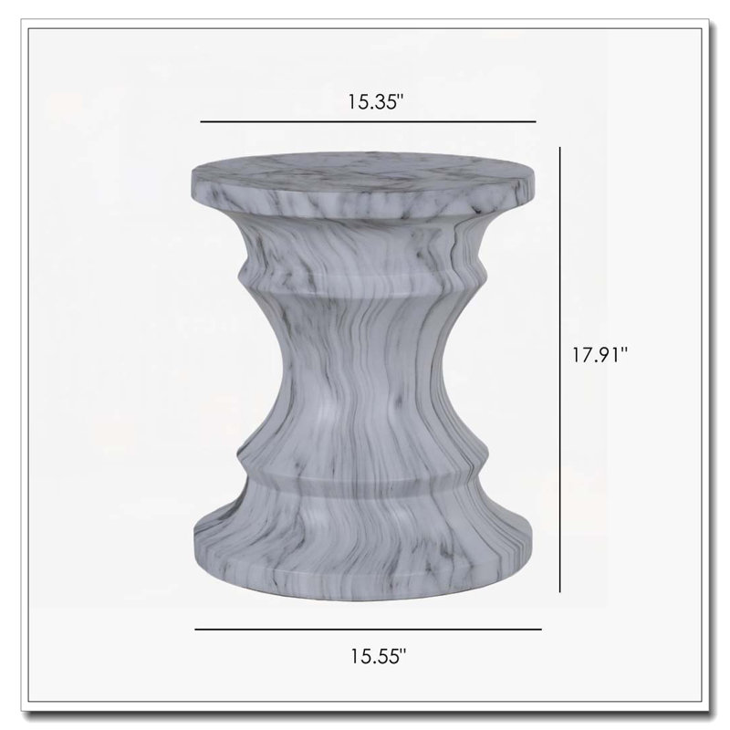 Table d'appoint d'extérieur pour terrasse
