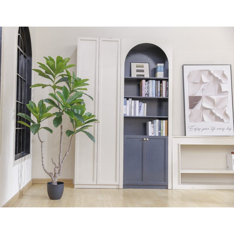 Bleuet artificiel 79,5 po en pot