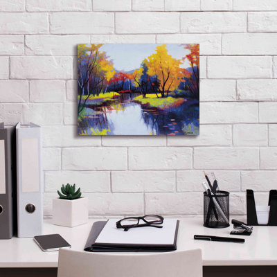 Daybreak by Tadashi Asoma - Wrapped Canvas Painting