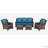 Divyanka 5 Piece Seating Group With Cushions-1241025102