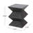 Outdoor Lightweight Concrete Side Table