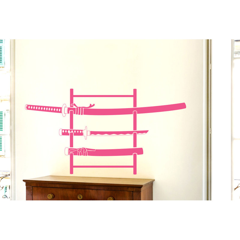 Patriotic Wall Decal, Pink