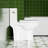 1.28 GPF Tornado Flush One-piece Toilet Elongated,Siphonic Side Press Single Flush,17" ADA Comfort Chair Height Seat,Soft Closing Seat, 1000g MAP Flushing Score Toilet