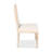 Cane Back 21 " H Upholstered Beech Solid Wood Side Chair