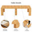 Ensemble de table de salle à manger Haakon 118 po avec chaises, console extensible avec support à rallonge, table de salle à manger extensible, 2 à 12 places assises, table de salle à manger longue et pliante peu encombrante (table + 12 chaises)-124538931-124538930