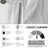Minimalist Botany - Bohemian Curtain - Velvet Room Darkening - 1 Panel-107575472