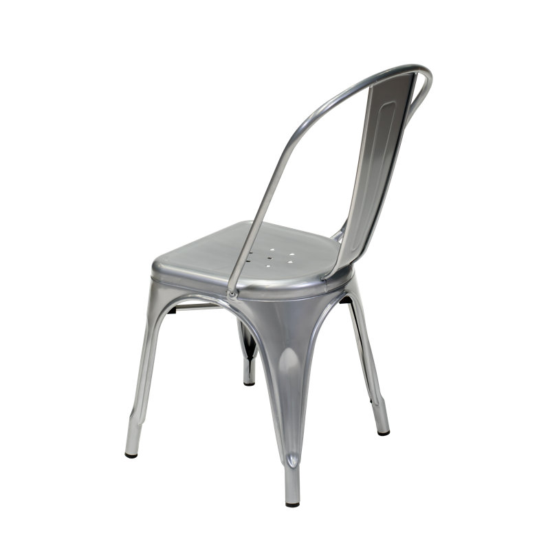 Chaise empilable Engrom, Gris bronze