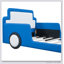 Lit plateforme avec roulettes Race-1266082567