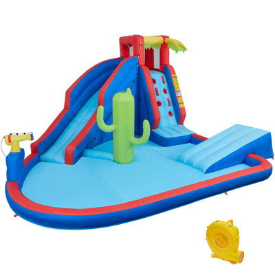 15' x 13'  Bounce House with Water Slide and Air Blower