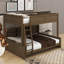 Lit superposé avec armoires de rangement et ports USB-501899127-501899128