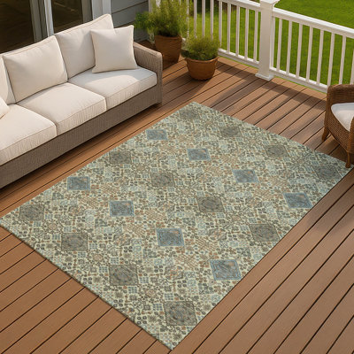 Tapis intérieur / extérieur lavable à la machine Chantille ACN2477 Global