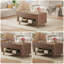 Table basse à plateau relevable de 41 po avec rangement dissimulé-1385142222
